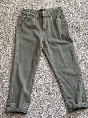 Charlie B Pants in a Light Cargo/Army Green Colour